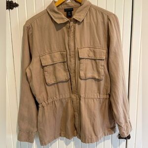 Tahari Womens Utility Jacket